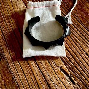 C. Wonder Black Cuff Bracelet